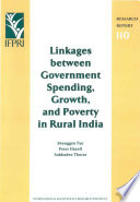 Linkages between government spending, growth, and poverty in rural India /