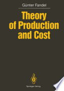 Theory of Production and Cost /