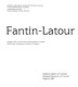 Fantin-Latour : exhibition /