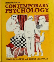 Introduction to contemporary psychology /