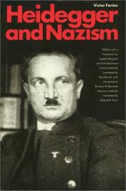 Heidegger and nazism /
