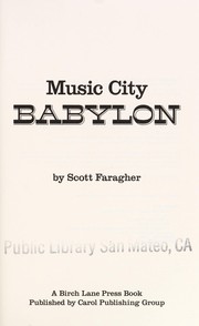 Music City Babylon /