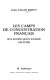 Les camps de concentration français de la Première Guerre mondiale, 1914-1920 /