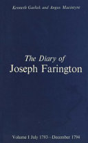 The diary of Joseph Farington /