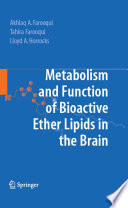Metabolism and functions of bioactive ether lipids in the brain /