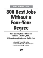 300 best jobs without a four-year degree /