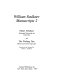 Father Abraham : holograph manuscript, typescripts, and miscellaneous pages ; and, The wishing tree : ribbon and carbon typescripts /