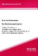 Die Reichskulturkammer : Aufbau, Funktion und Grundlagen einer Körperschaft des öffentlichen Rechts im nationalsozialistischen Regime /