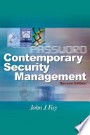 Contemporary security management /