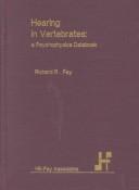 Hearing in vertebrates : a psychophysics databook /