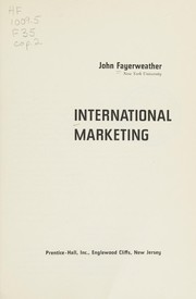 International marketing.