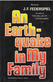 An earthquake in my family : stories /