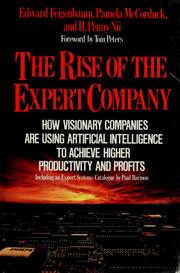 The rise of the expert company : how visionary companies are using artificial intelligence to achieve higher productivity and profits /