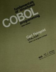 Fundamentals of structured COBOL programming /