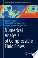 Numerical Analysis of Compressible Fluid Flows /