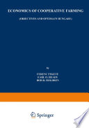 Economics of cooperative farming : (objectives and optima in Hungary) /