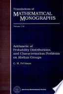 Arithmetic of probability distributions, and characterization problems on Abelian groups /