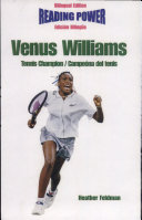 Venus Williams : tennis champion = campeona del tenis /