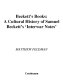 Beckett's books : a cultural history of Samuel Beckett's "interwar notes" /