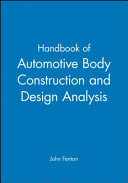 Handbook of automotive body construction and design analysis /