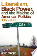 Liberalism, Black power, and the making of American politics, 1965-1980 /
