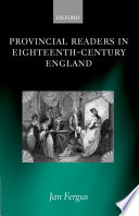 Provincial readers in eighteenth-century England /