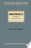 Edward Rowland Sill : the twilight poet /