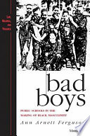 Bad boys : public schools in the making of Black masculinity /