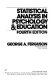 Statistical analysis in psychology & education /