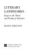 Literary landmarks : essays on the theory and practice of literature /