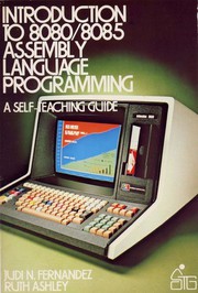 8080/8085 assembly language programming /