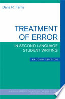 Treatment of error in second language student writing /