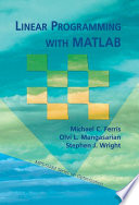 Linear programming with MATLAB /