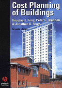 Cost planning of buildings /