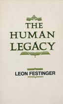 The human legacy /