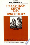 Thoughts on death and immortality : from the papers of a thinker, along with an appendix of theological-satirical epigrams /