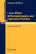 Linear elliptic differential systems and eigenvalue problems : the Johns Hopkins University, Baltimore Md., March-May 1965 /