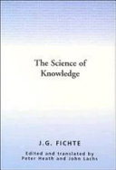 Science of knowledge ; with the First and Second introductions /
