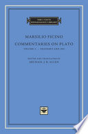 Commentaries on Plato /