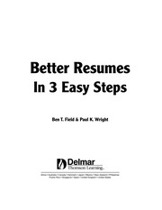 Better resumes in 3 easy steps /