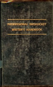 Professional broadcast writer's handbook.