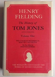 The history of Tom Jones, a foundling /