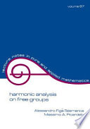Harmonic analysis on free groups /