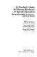 A teacher's guide to human resources in special education : paraprofessionals, volunteers, and peer tutors /