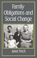 Family obligations and social change /