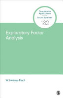 Exploratory factor analysis /