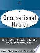 Occupational health : a practical guide for managers /