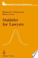 Statistics for Lawyers /