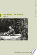 Ian Hamilton Finlay : selections /
