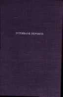 Interbank deposits : the purpose and effects of domestic balances, 1934-54 /